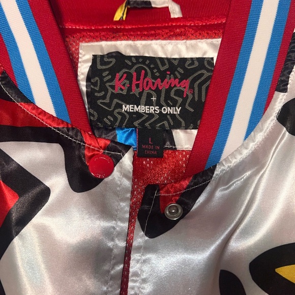 K. Haring x Members Only Jacket - Picture 2 of 7